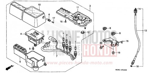 COMPTEUR XLR125RW de 1998